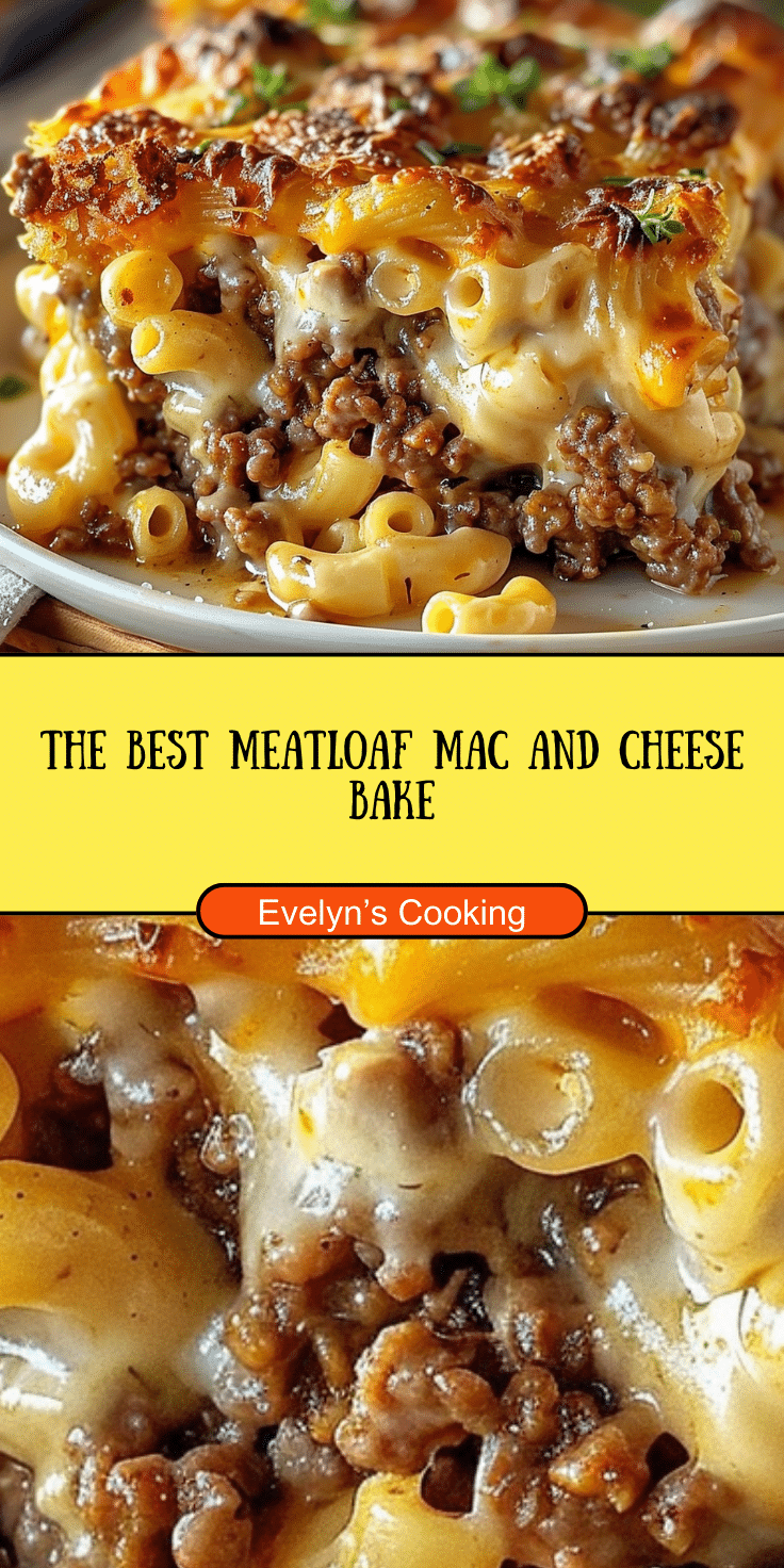 Meatloaf Mac and Cheese Casserole | Evelyn's Cooking