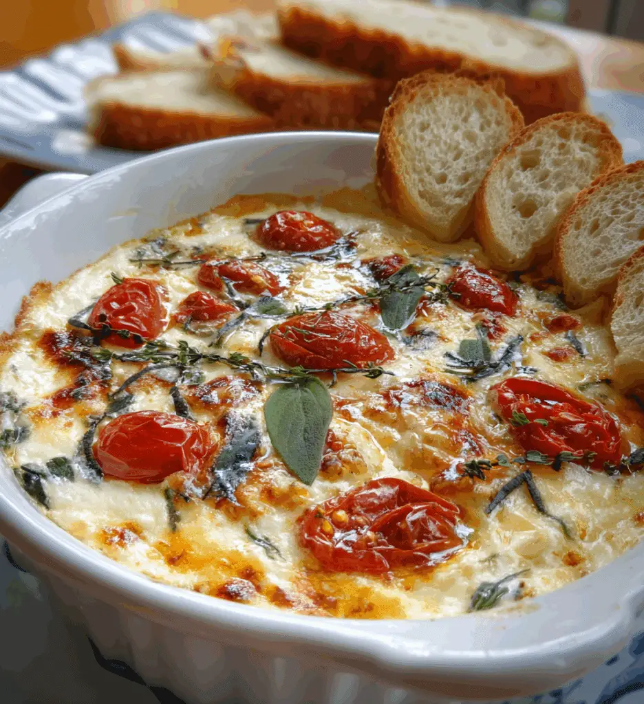 Creamy Bruschetta Dip