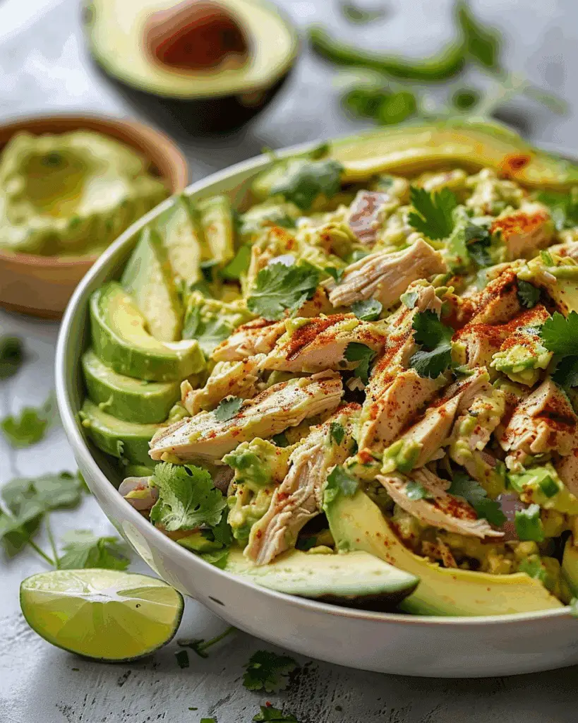 Creamy Avocado Chicken Salad