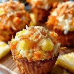 Hawaiian Pineapple Carrot Muffins