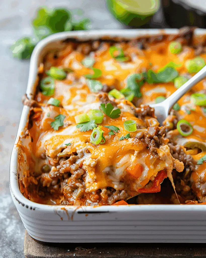 Cheesy Taco Casserole