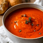 Creamy Roasted Garlic Tomato Soup