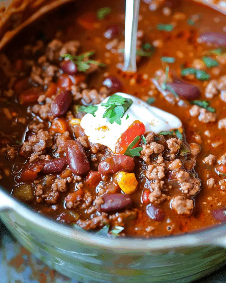 The Ultimate Crockpot Chili