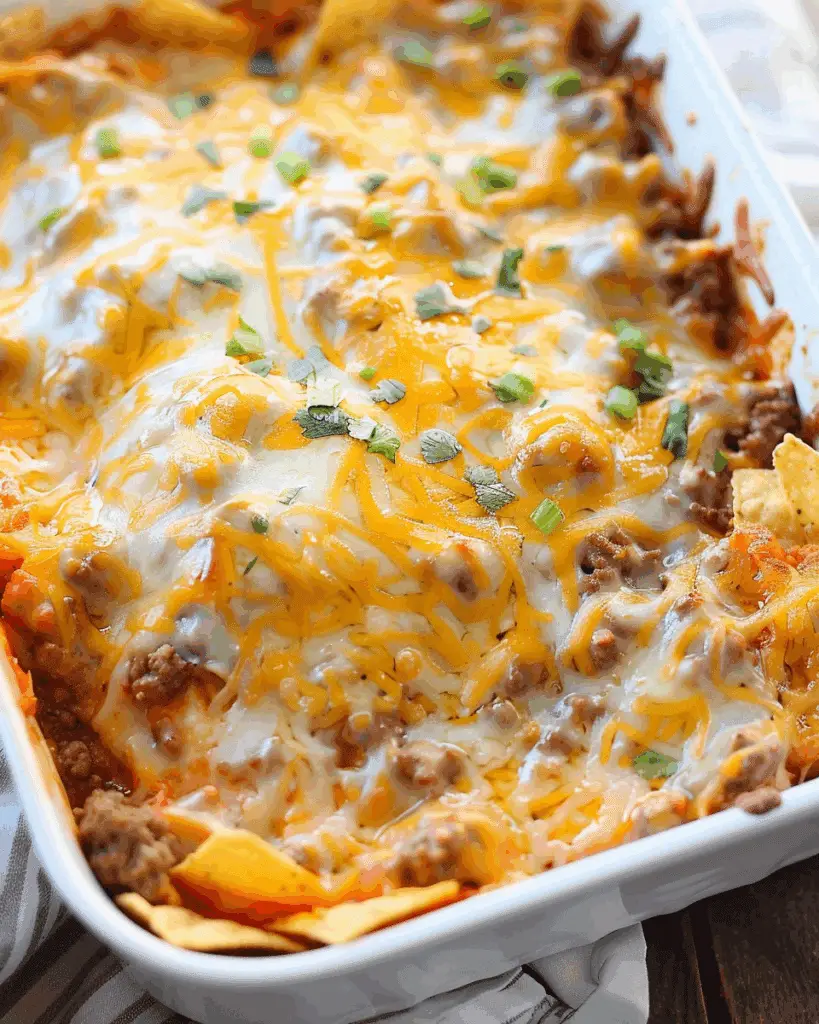 Cheesy Dorito Casserole
