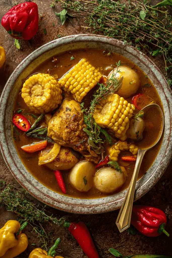 Nourishing Jamaican Chicken Soup
