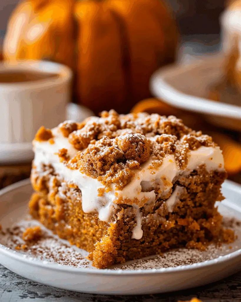 Pumpkin Coffee Cake