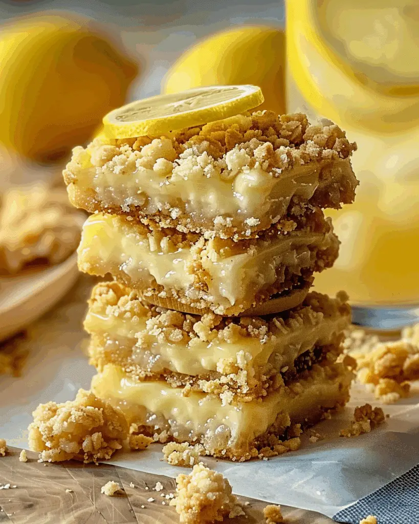 Sweet Sugar Cookie Lemonade Crumble
