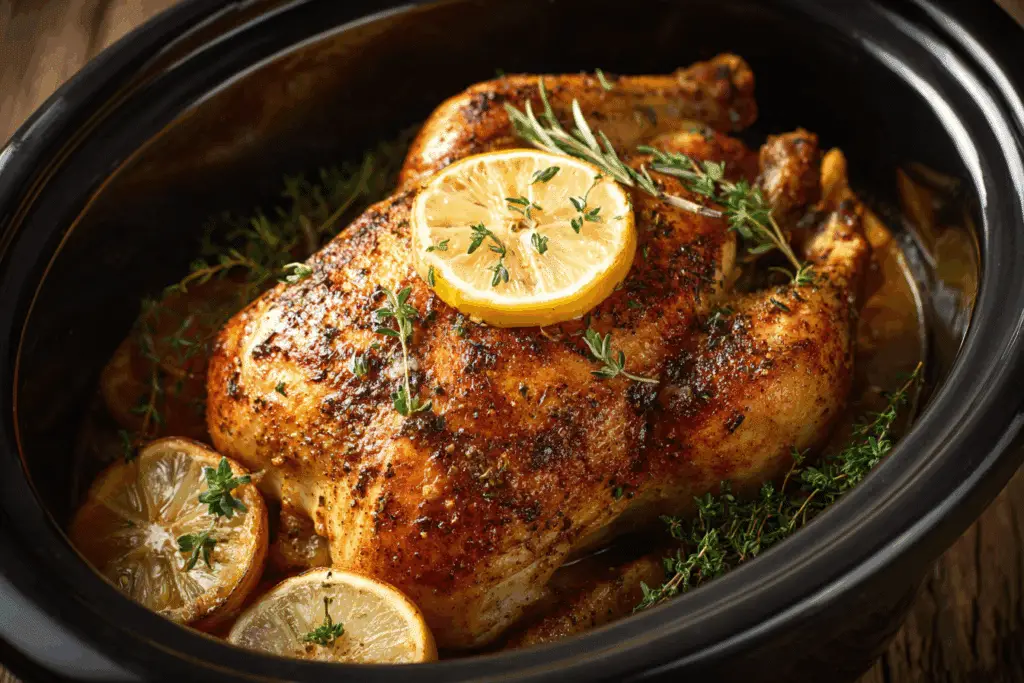 Slow Cooker Citrus Herb Turkey Breast