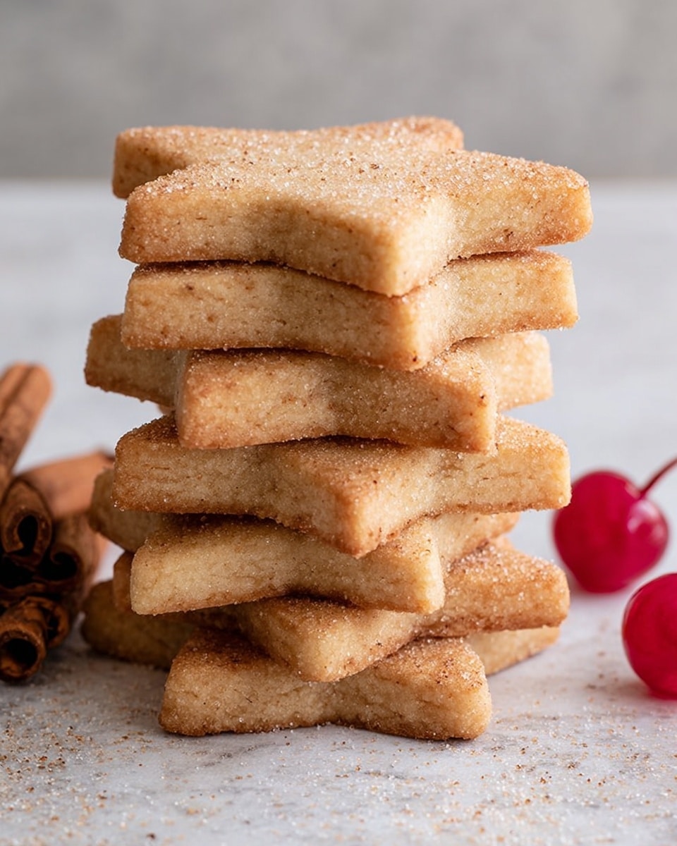 Cinnamon Shortbread Cookies Recipe