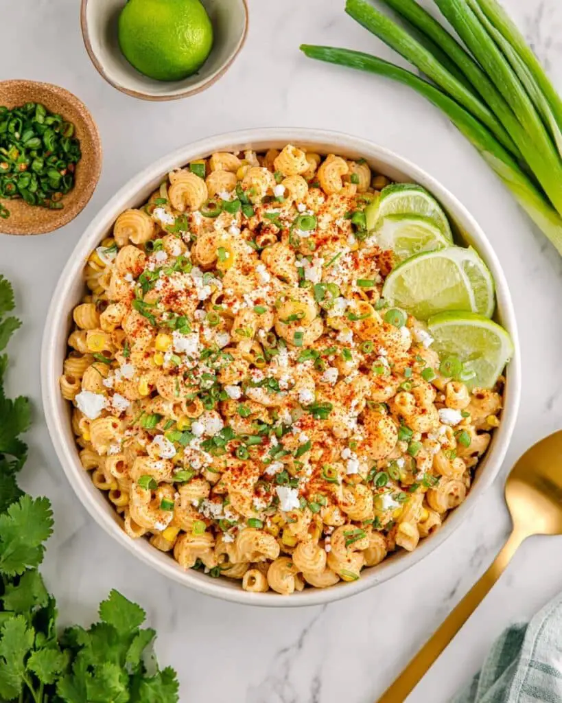 Mexican Street Corn Pasta Salad Recipe