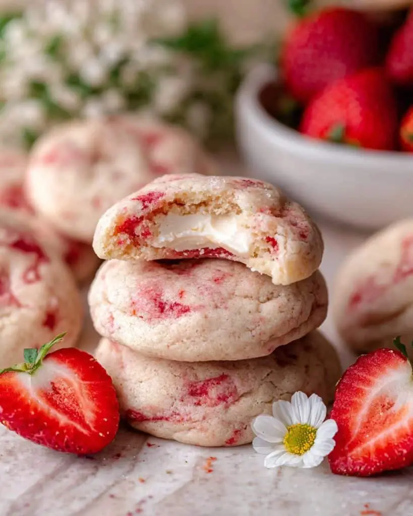 Strawberry Cheesecake Cookies Delight Recipe
