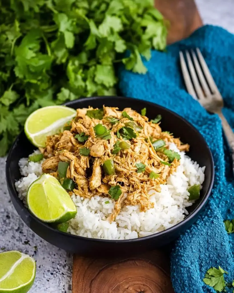Jamaican Curry Chicken with Coconut Rice (Instant Pot) Recipe