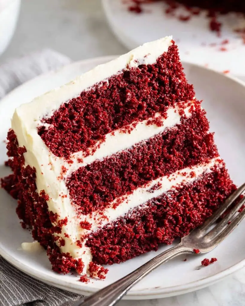Perfect Red Velvet Cake with Cream Cheese Frosting Recipe