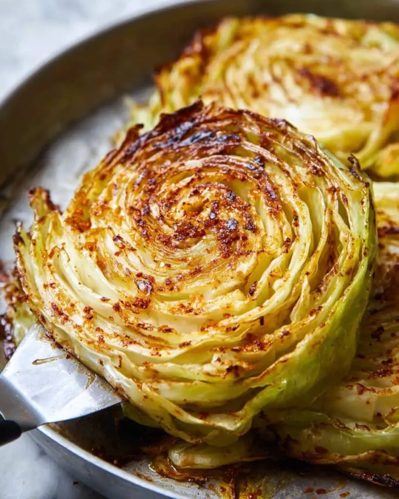 Roasted Cabbage Steaks Recipe