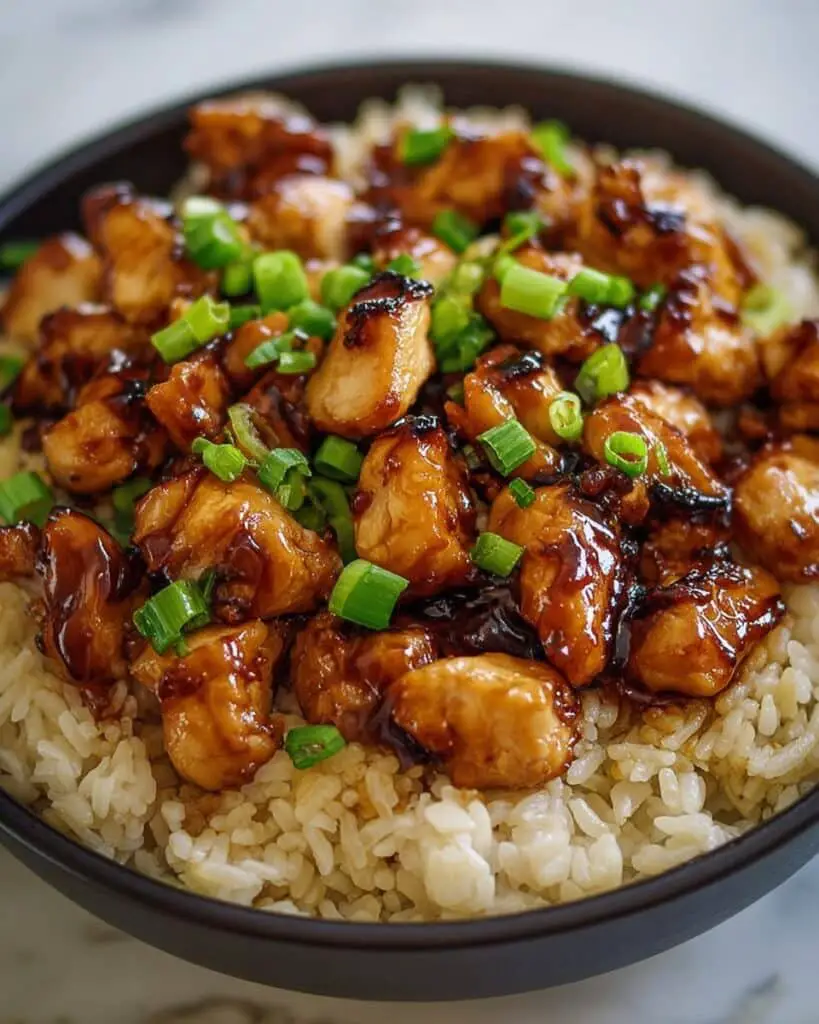 One-Pan Bold Honey BBQ Chicken Rice Recipe
