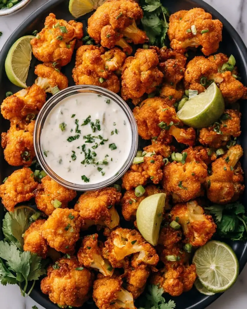 Air Fryer Buffalo Cauliflower Recipe