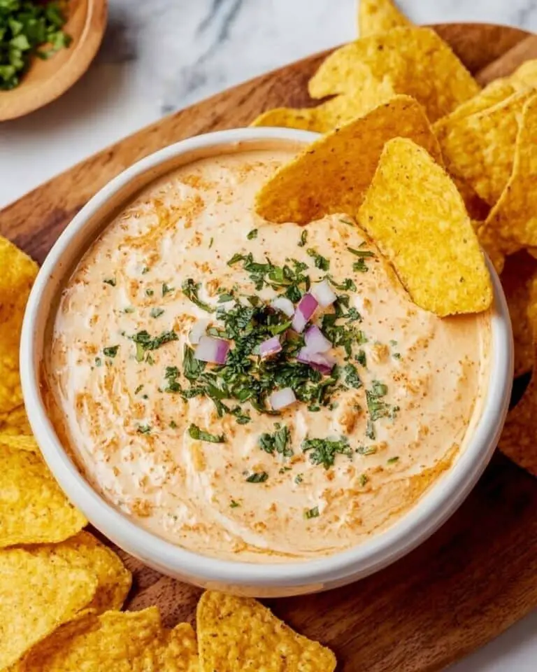 Viral TikTok Cottage Cheese Queso Dip Recipe