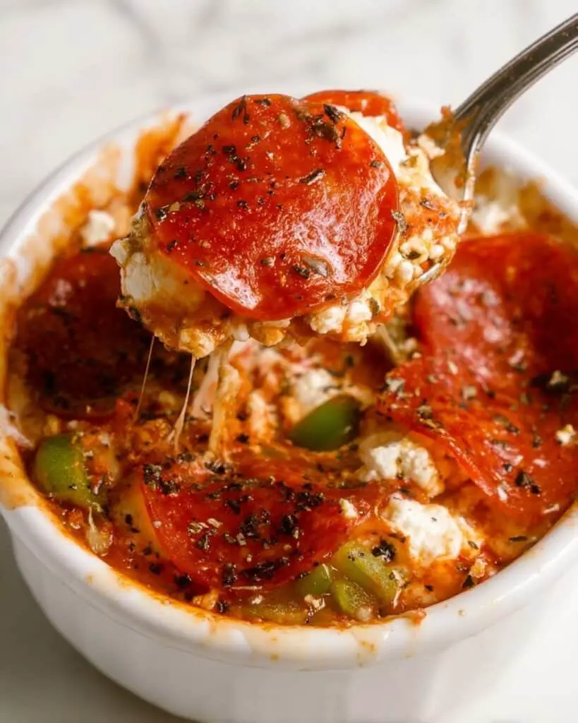 Low Carb Cottage Cheese Pizza Bowl (TikTok Viral!) Recipe