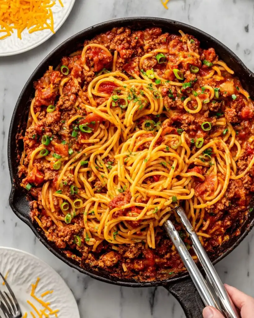 Cowboy Spaghetti Recipe