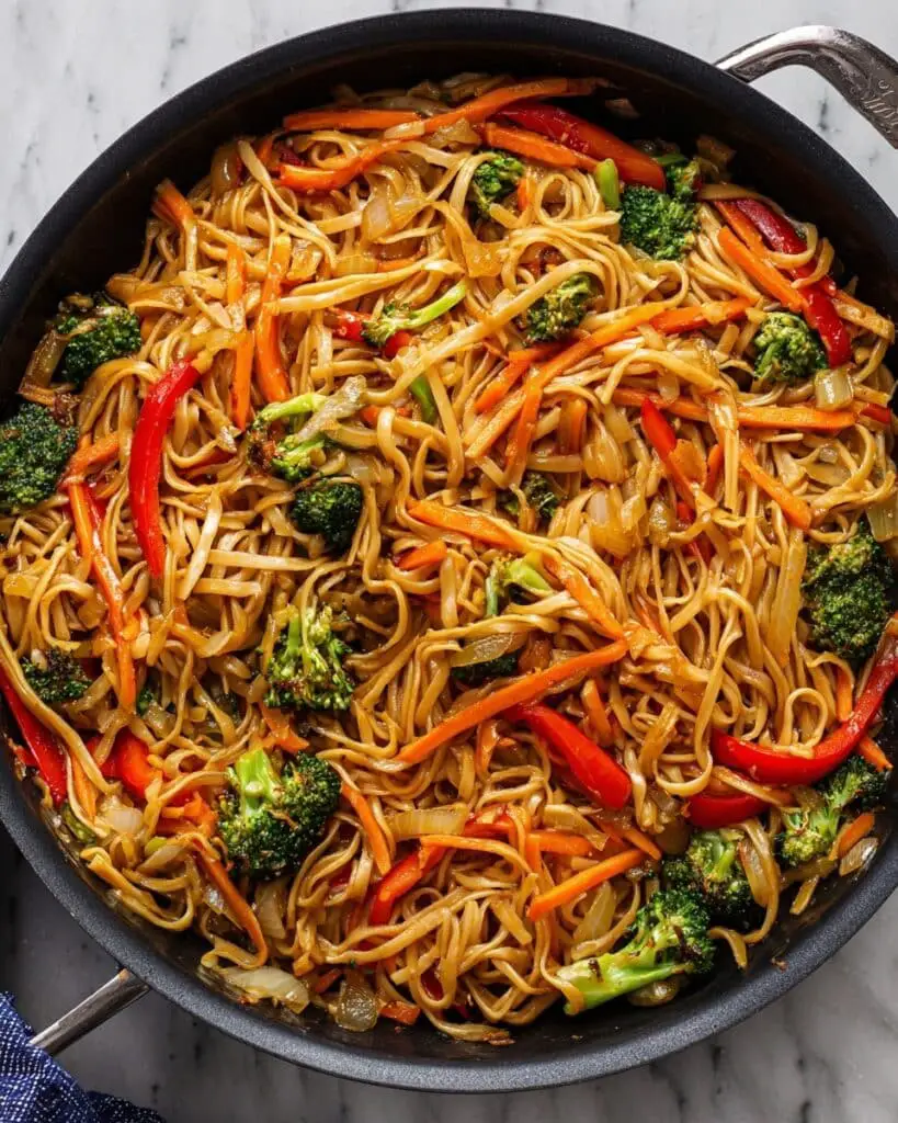 Veggie Lo Mein Under 30 Minutes Recipe