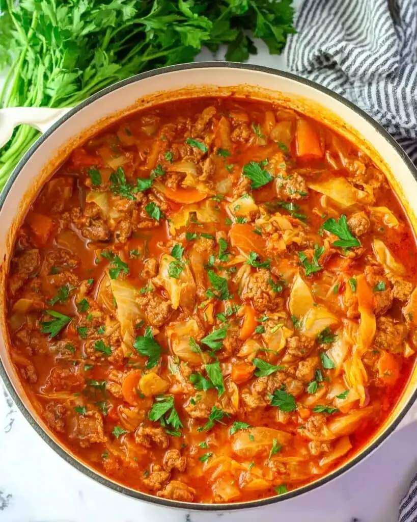 Cabbage Roll Soup Recipe