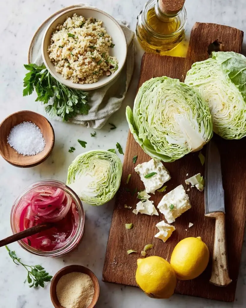 Roasted Cabbage Steaks Recipe