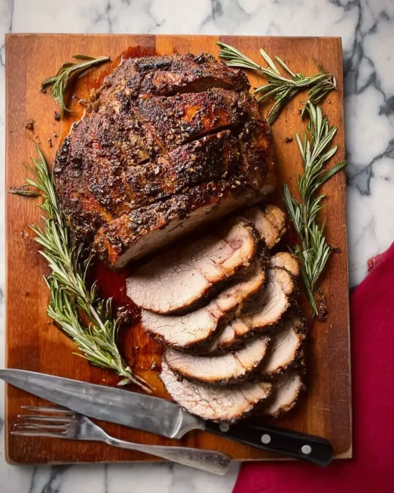 Slow-Roasted Boneless Leg of Lamb Recipe