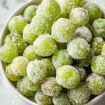 3-Ingredient Frozen Candied Grapes Recipe
