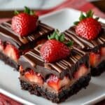 Chocolate Covered Strawberry Brownies Recipe