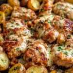 Garlic Parmesan Chicken and Potatoes (One-Pan Dinner) Recipe
