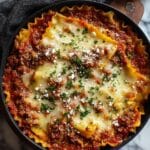Easy One Pot Skillet Lasagna Recipe