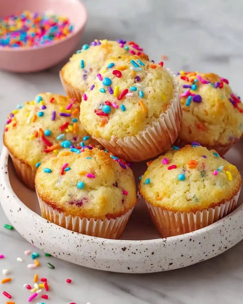 Mini Funfetti Yogurt Muffins for Easy, Healthier Indulgence Recipe