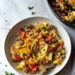 Low Carb Unstuffed Cabbage Casserole Recipe