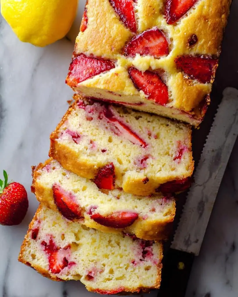 Strawberry Lemonade Bread Recipe