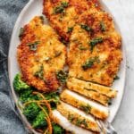 Baked Ranch Chicken with Parmesan and Panko Breadcrumbs Recipe