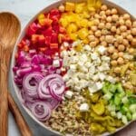 Mediterranean-Style Chopped Salad with Oregano Vinaigrette Recipe