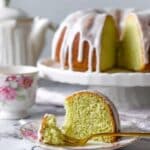 Easy Coconut and Pistachio Pudding Cake Recipe