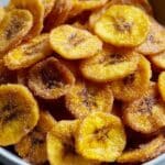 Cinnamon-Sugar Air Fryer Banana Chips Recipe