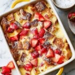 Baked Strawberries and Cream French Toast Recipe