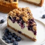 Blueberry Crumble Cheesecake Recipe