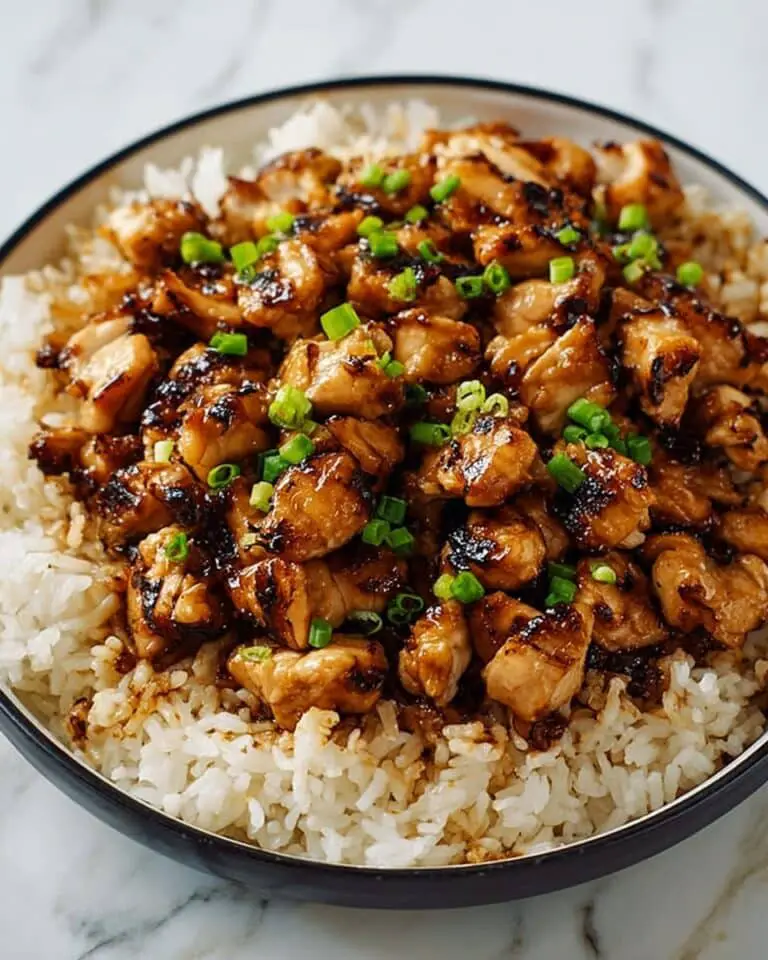 Honey BBQ Chicken Rice Recipe