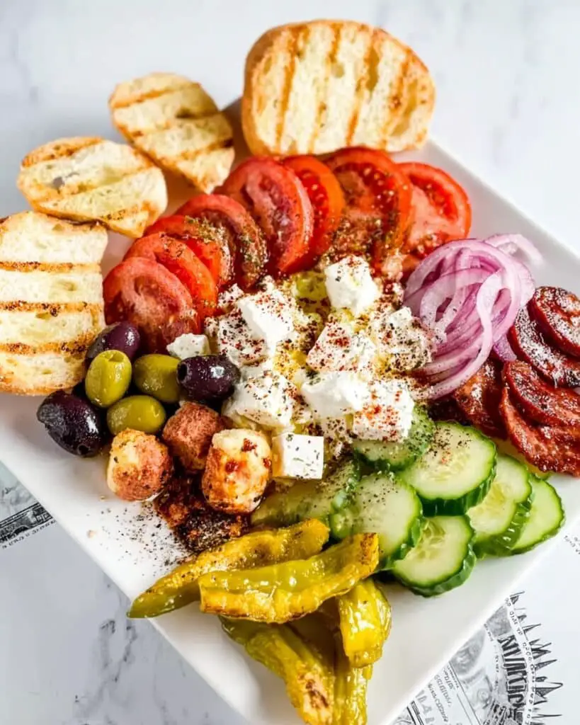 TikTok Viral Savory Snack Plate (Girl Dinner Ideas) Recipe