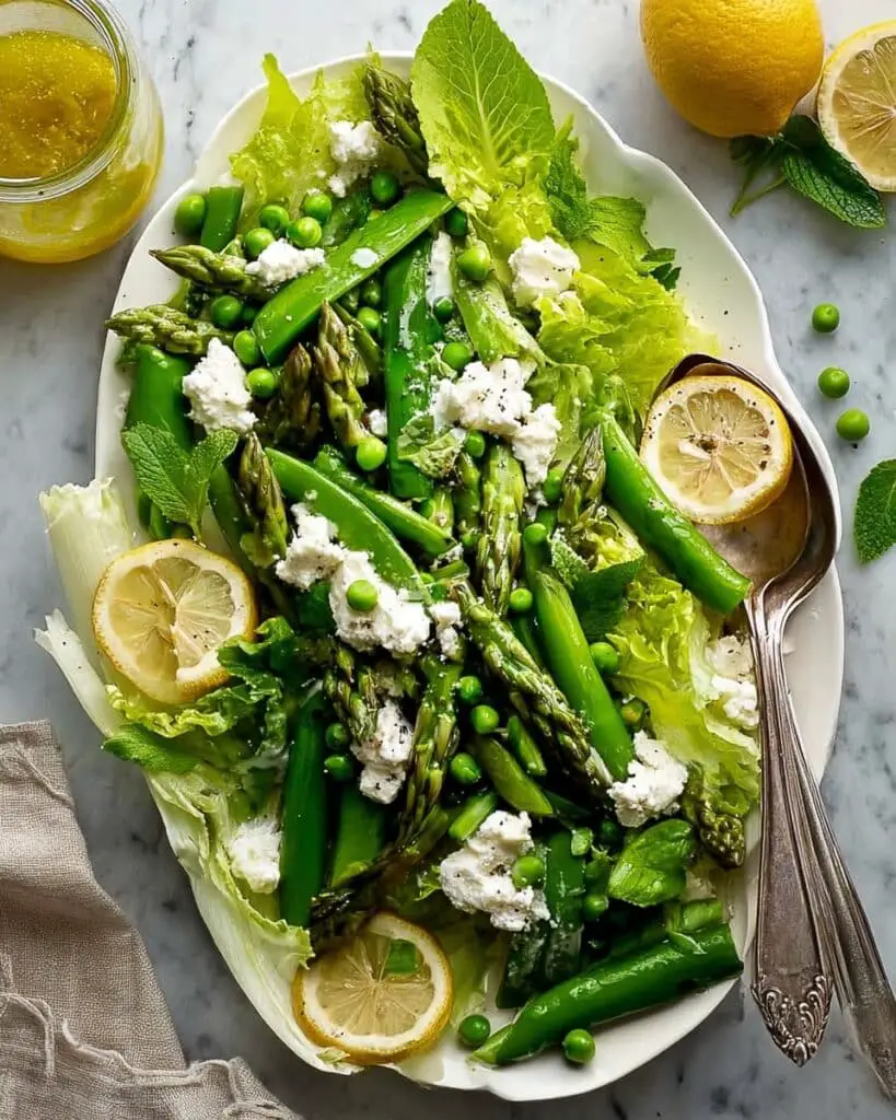 Spring Salad with Goats Cheese Recipe