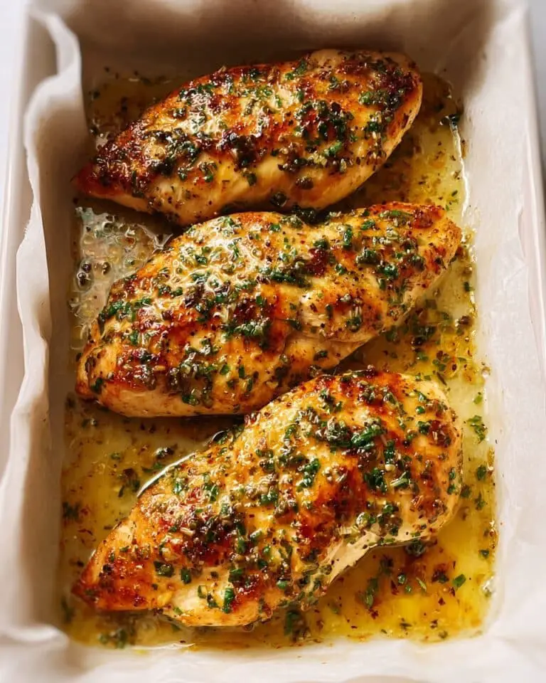 Garlic Butter Baked Chicken Recipe