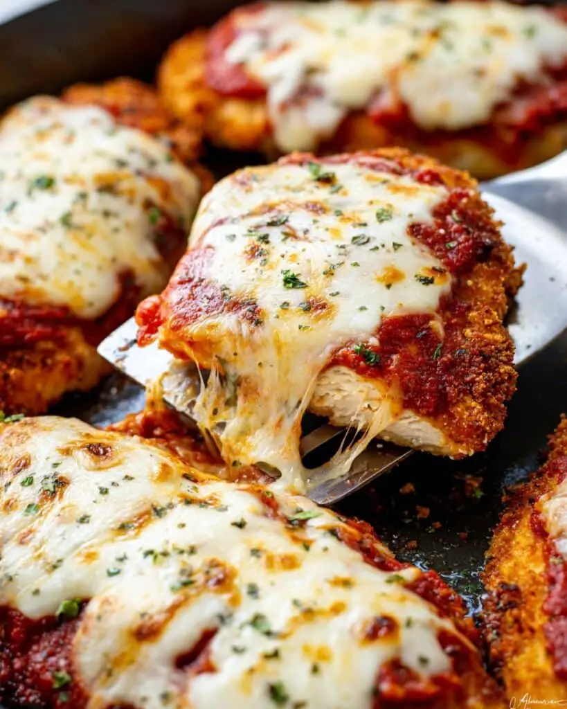 Crispy Chicken Parmesan Recipe