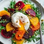 Roasted Beets and Carrots Salad with Burrata Recipe