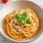 Easy Roasted Tomato and Garlic Ricotta Pasta Recipe