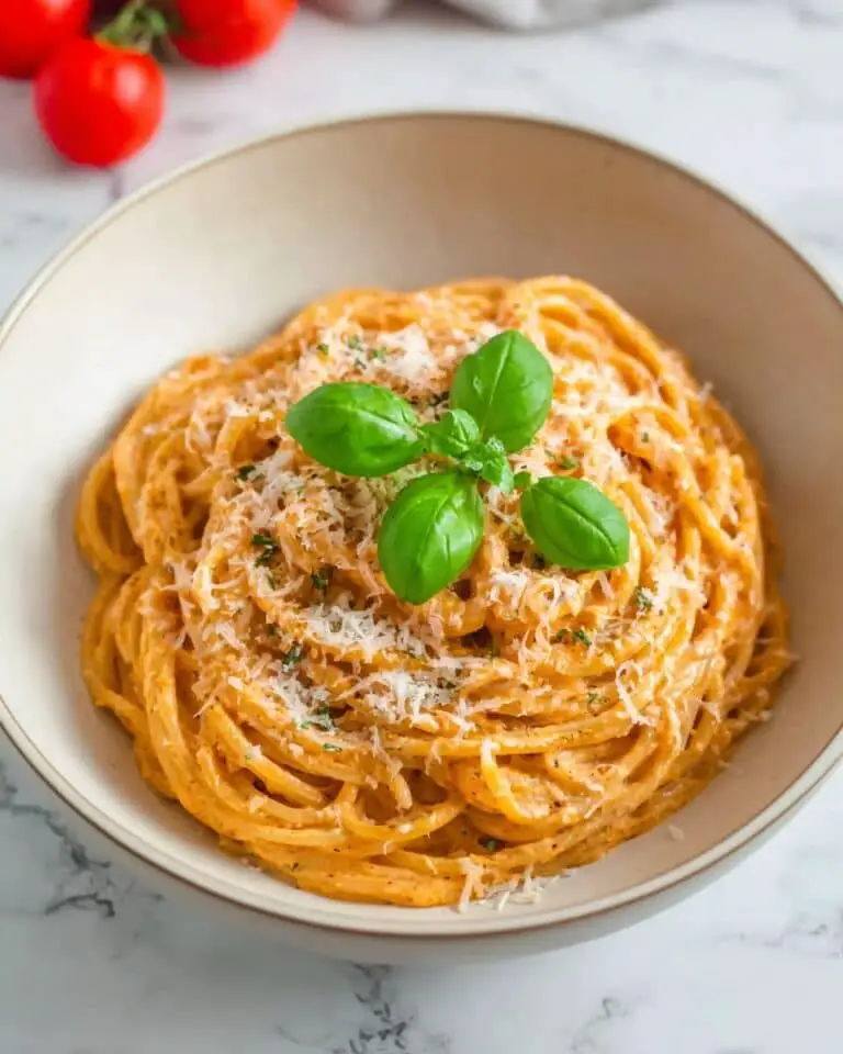 Easy Roasted Tomato and Garlic Ricotta Pasta Recipe