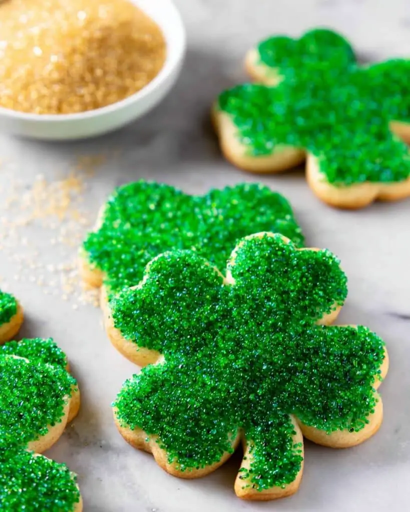 Shamrock Sugar Cookies Recipe