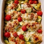 Mediterranean Chicken Zucchini Bake – Healthy, Flavorful & Easy! Recipe